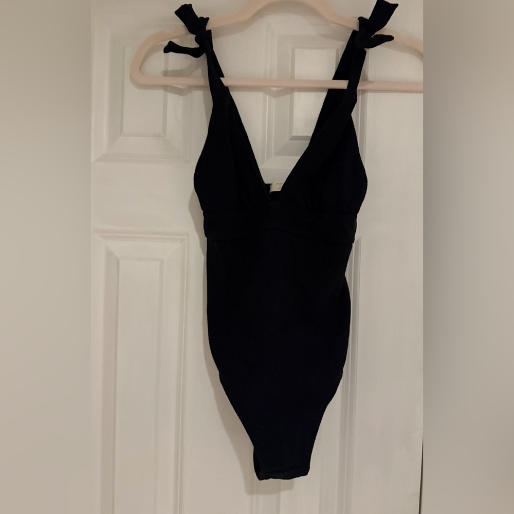 Sezane, maillot de Bain chant des cigales, swimming suit, black, size 36,